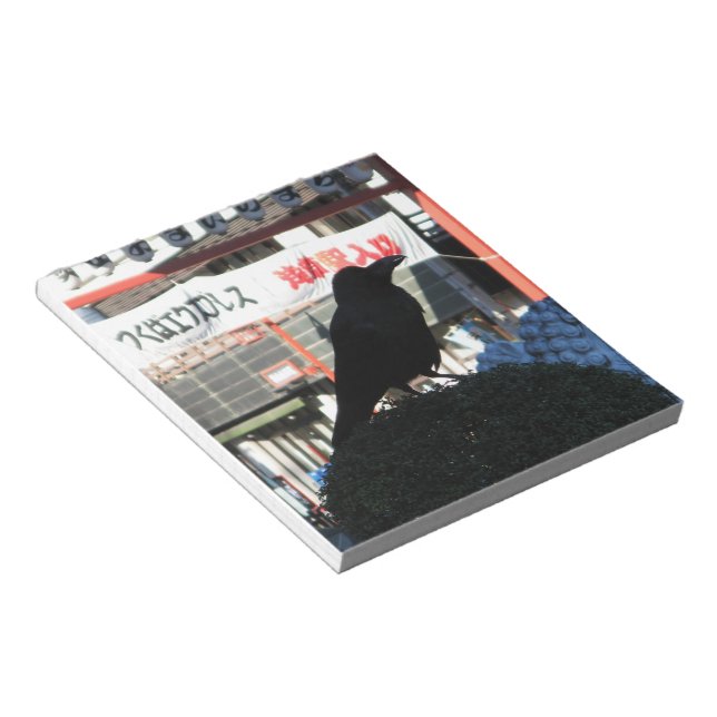 Japansk Kråka Anteckningsblock (Vinklad)