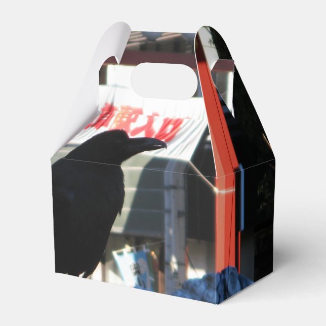 Japansk Kråka Presentaskar (Framsidan Sidan)