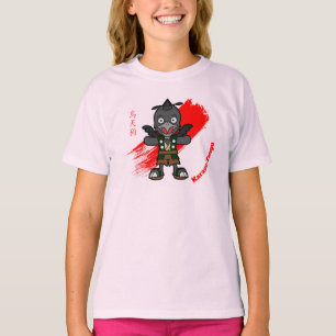 Japansk Kråka Tengu Yokai Tee