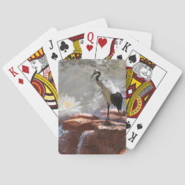 Japansk kran "Longevity" Casinokort