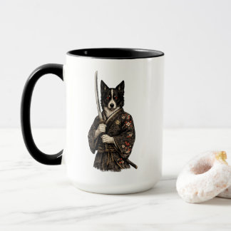 Japansk krigshund Fantasy Art Kaffe kopp