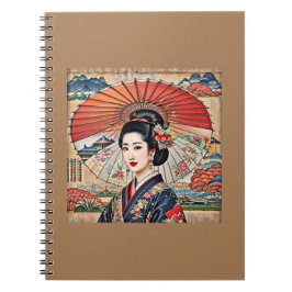 Japansk kultur anteckningsbok