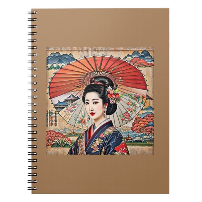 Japansk kultur anteckningsbok (Framsidan)