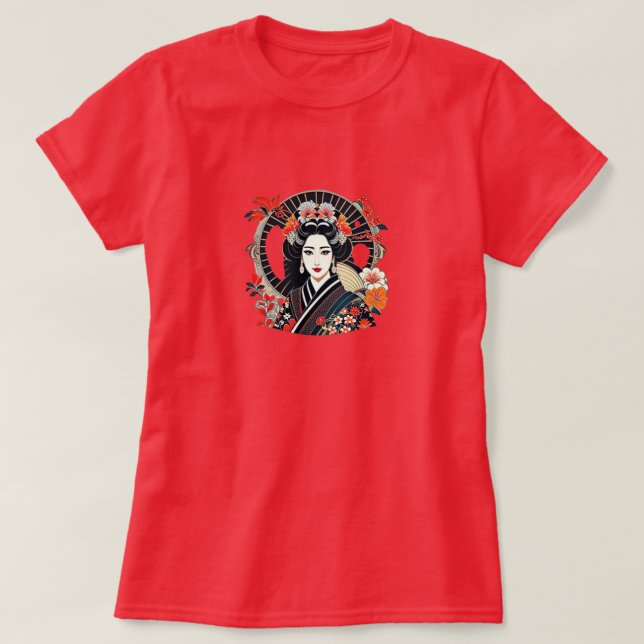 Japansk kultur T-Shirt (Design framsida)