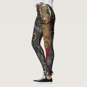 Japansk kunglig drakeEmblem Leggings