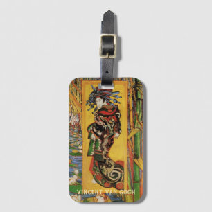 Japansk kurtisan Oiran av Vincent van Gogh Bagagebricka
