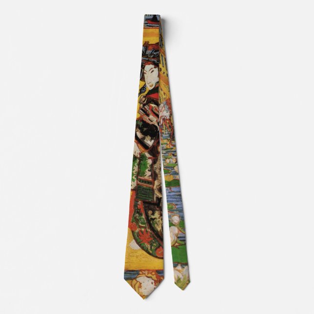 Japansk kurtisan Oiran av Vincent van Gogh Slips (Framsida)