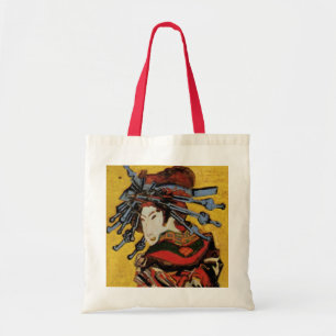 Japansk kurtisan Oiran av Vincent van Gogh Tygkasse