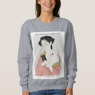 Japansk kvinna som använder pulver - Goyō Hashiguc T Shirt