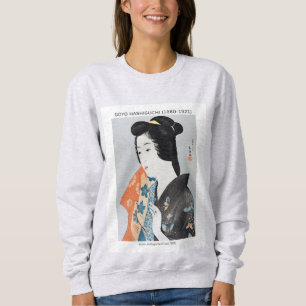 Japansk kvinna som håller handduken - Goyō Hashigu T Shirt