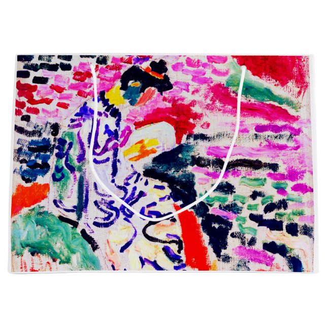 Japansk kvinna vid vattnet, Matisse (Framsidan)
