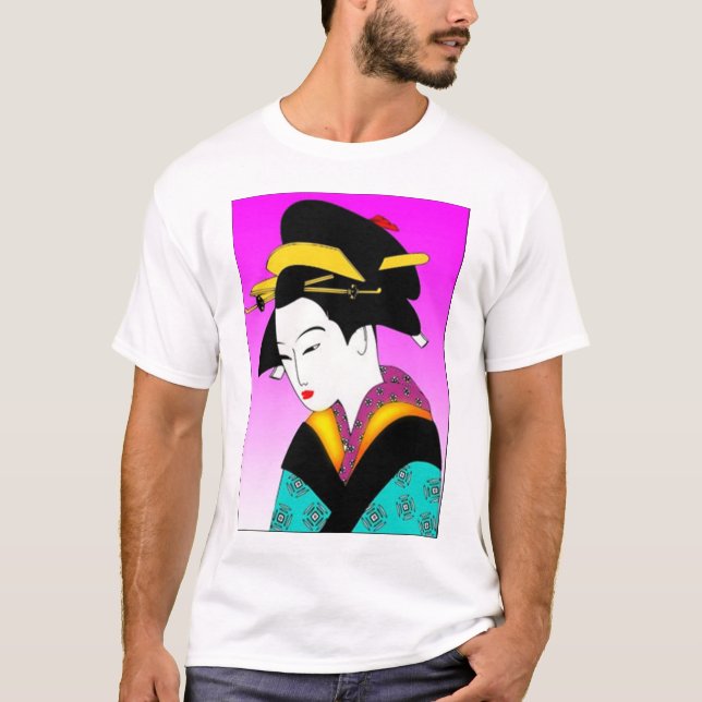 Japansk kvinnatshirt tröja (Framsida)
