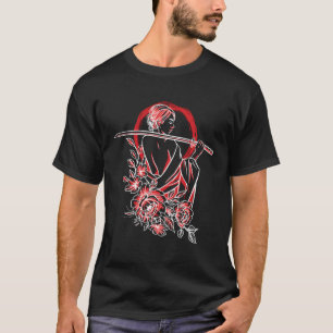 Japansk kvinnlig samurai Ancient Japansk kultur O T Shirt