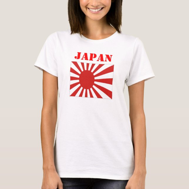 Japansk-kvinnors t-shirt (Framsida)