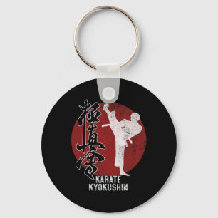 Japansk Kyokushin Karate Martial Art Gift Nyckelring