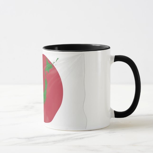 Japansk landflagga mugg (Höger)