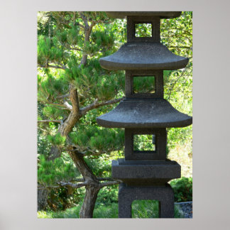 Japansk Lantern Poster