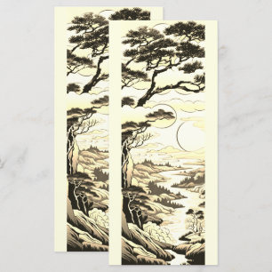 Japansk liggande Bläck Art nr 2