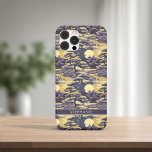 Japansk lila och Gult<br><div class="desc">Lila och Gult i iphone case i den japanska omgivningen, med en god japansk landsbygd i plommons lila och guldgult. Perfekt för din internationell resa!</div>