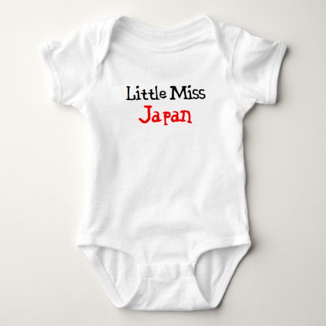 japansk lilla fröken t shirt (Framsida)