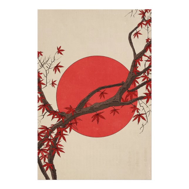 Japansk lönn fototryck (Framsidan)