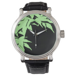 Japansk lönnklocka armbandsur