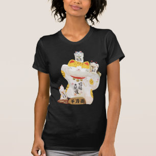 Japansk lucky Cat Tee Shirt