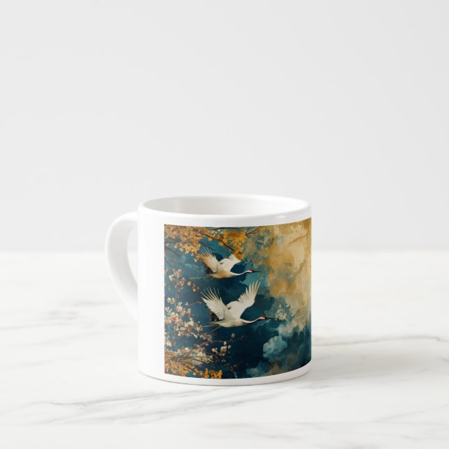 Japansk lyxurt stil espressomugg (Framsida vänster)