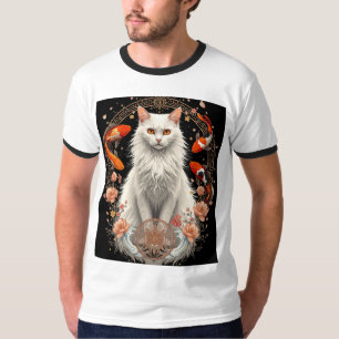 Japansk Mandala Fantasykonst T Shirt