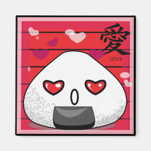 Japansk Manga Mascot Magnet