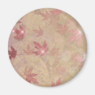 Japansk maple löv fall elegant-damm magnet