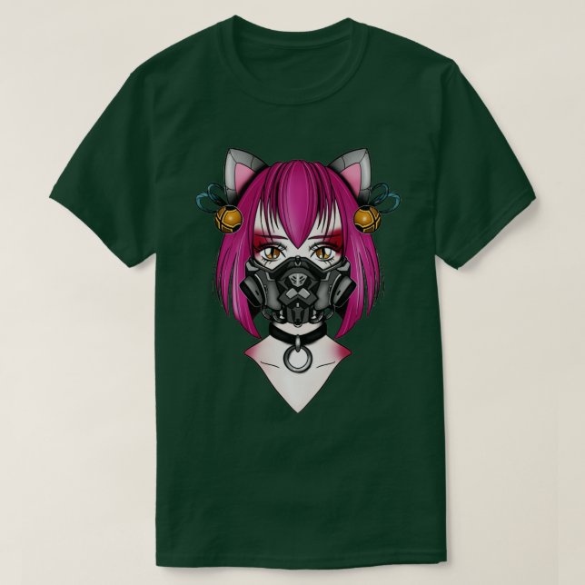 japansk mask2 t shirt (Design framsida)