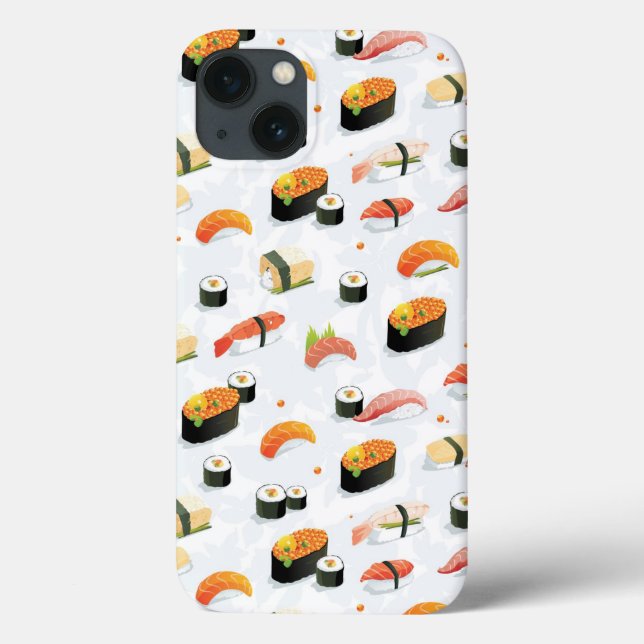 Japansk mat: Sushi-mönster (Baksida)