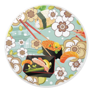 Japansk mat: Sushimönster 4 Knopp