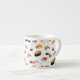 Japansk mat: Sushimönster Espressomugg