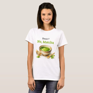 Japansk Matcha Älskare Rolig Matcha Grönt Te Tejpe T Shirt