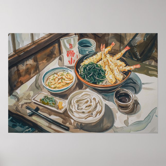 Japansk meal poster (Framsidan)