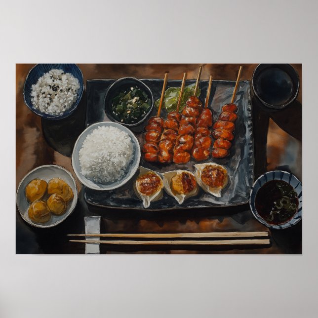 Japansk meal poster (Framsidan)