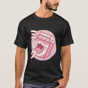 Japansk mode mjuk grunge kawaii pastell goth t shirt