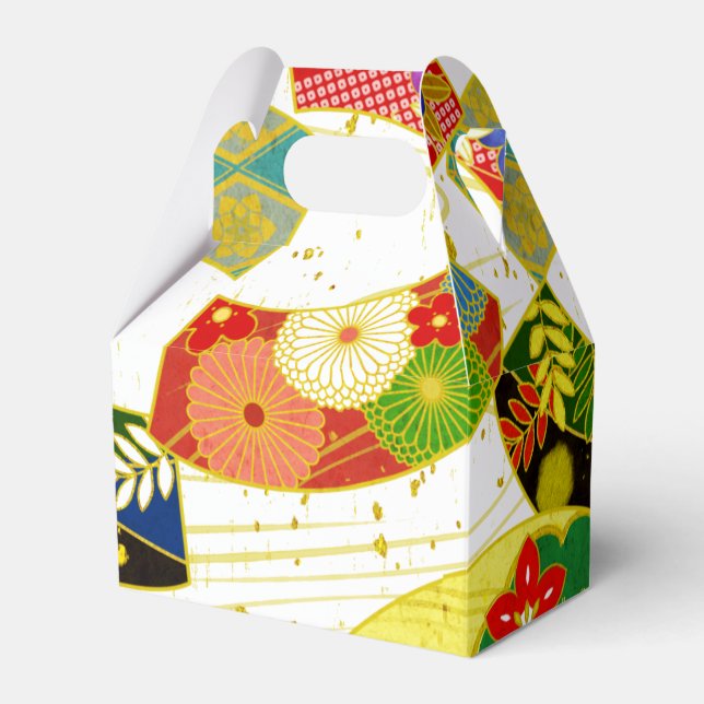 japansk mönster box presentaskar (Framsidan Sidan)