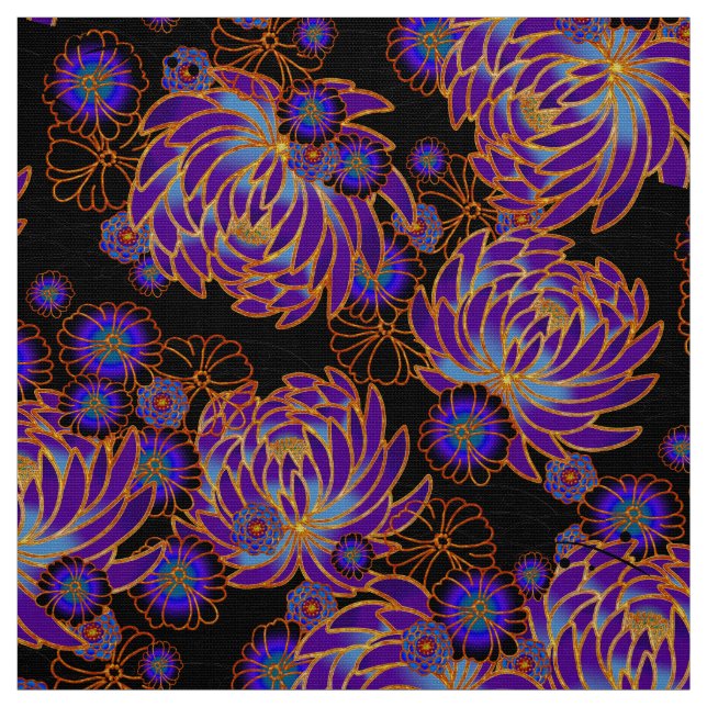 Japansk mönster kimonväv tyg (Provkarta)