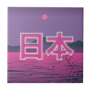 Japansk Neon Kakelplatta