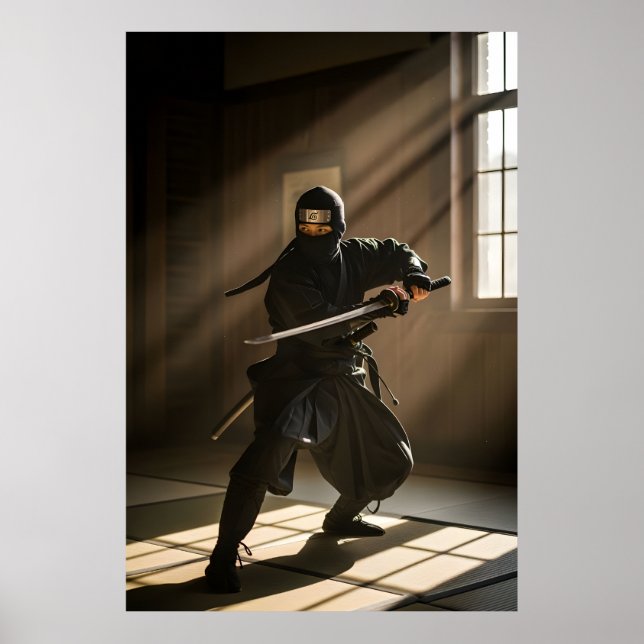 Japansk Ninja Shadow Warrior Poster (Framsidan)