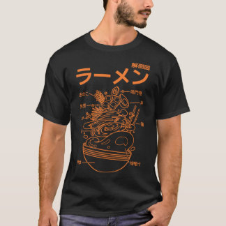 Japansk nudatomi - orange t shirt