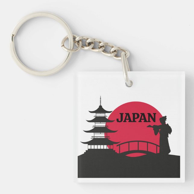 Japansk nyckelkedja (Framsidan)