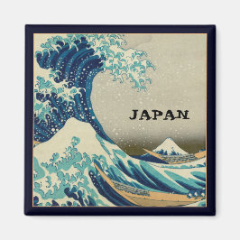 Japansk och japansk konst/Underbar våg av Kanagawa Magnet