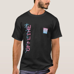 Japansk offline-Ledsen, estetisk T Shirt