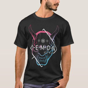 Japansk Oni Mask Demon Ogre - Aesthetic Japan Sam T Shirt