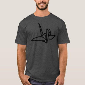 Japansk Origami Crane 2 T Shirt