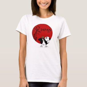 Japansk Pandajordskalvlättnad Tee